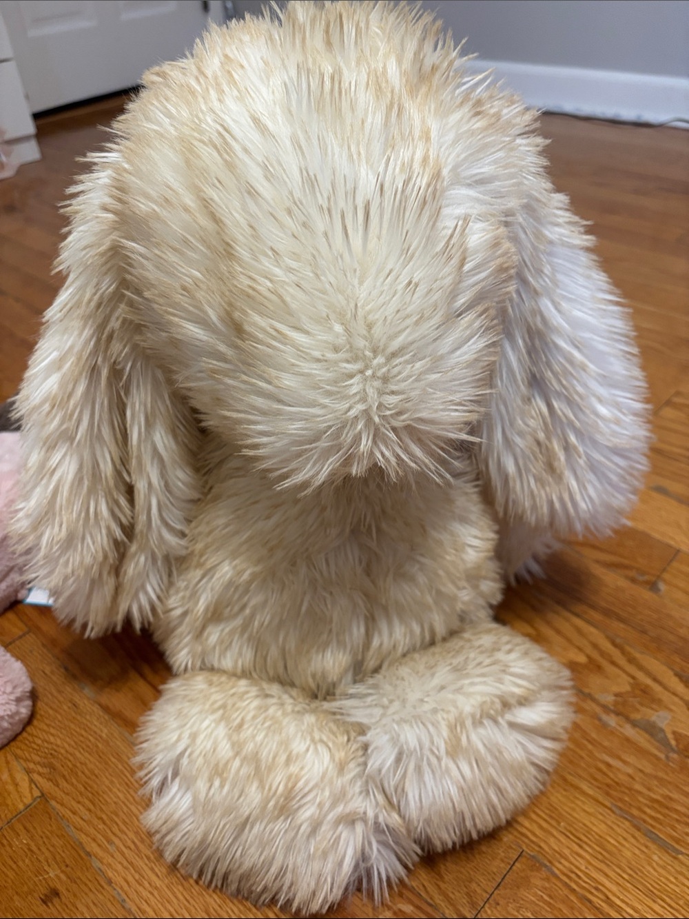 Jellycat Plush Bunny in Cream and Gold Tag